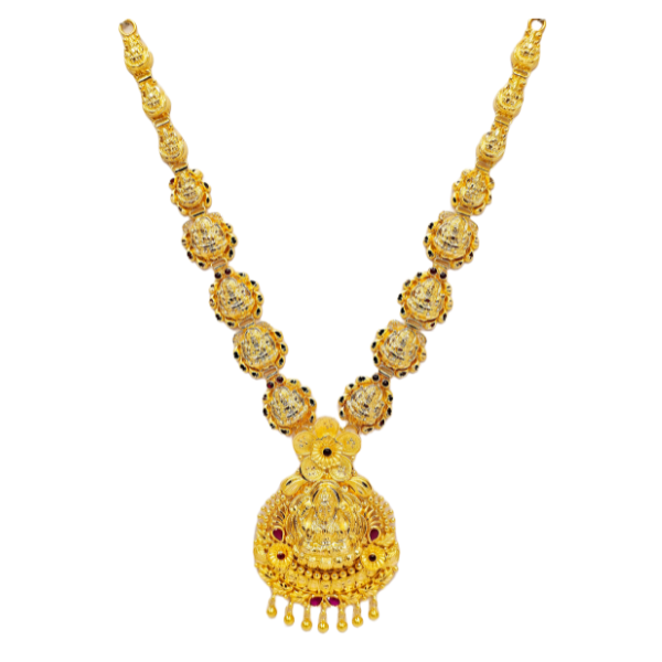 Temple Lakshmi Necklace 21.710gm