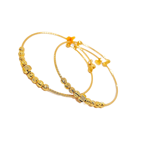 Elegant Baby Bangle 7.230 Grams