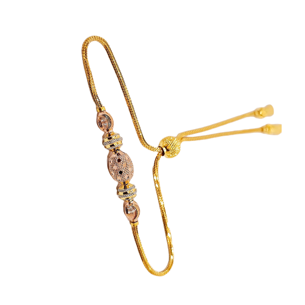 Rose Gold Gope Bracelet 6.130gm